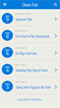 Mobile Screenshot of clownfish.com
