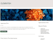 Tablet Screenshot of clownfish.com