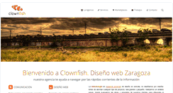 Desktop Screenshot of clownfish.es