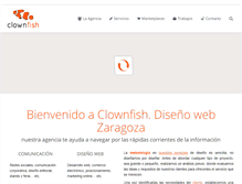 Tablet Screenshot of clownfish.es